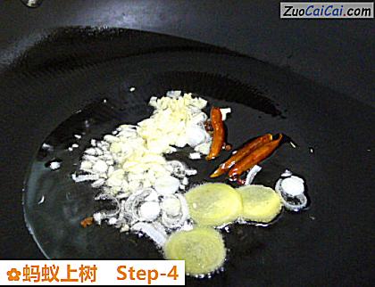 蚂蚁上树做法第四步骤