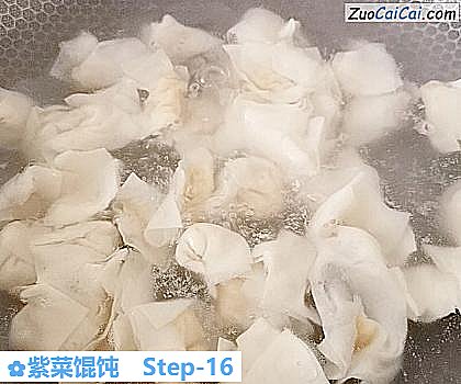 紫菜馄饨做法第十六步骤