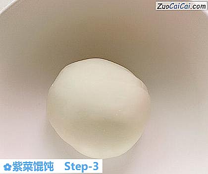 紫菜馄饨做法第三步骤