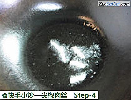 快手小炒做法第四步骤