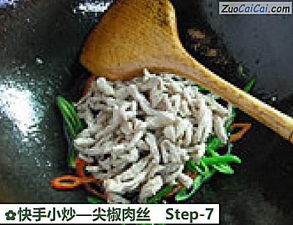 快手小炒做法第七步骤