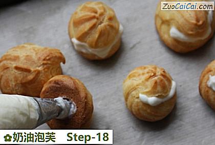 奶油泡芙成品图2