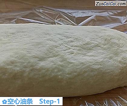 空心油条做法第一步骤