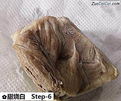 甜烧白做法第六步骤