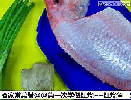 家常菜肴@@第一次学做红烧～红烧鱼做法第一步骤