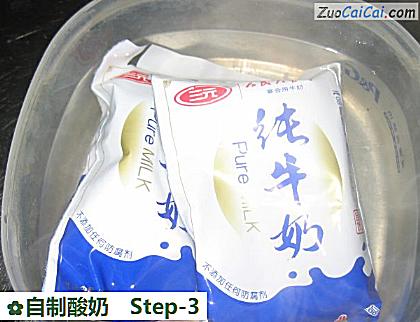 自制酸奶做法第三步骤