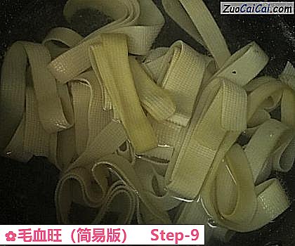 毛血旺做法第九步骤