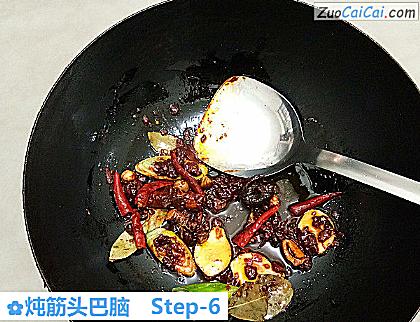 炖筋头巴脑做法第六步骤