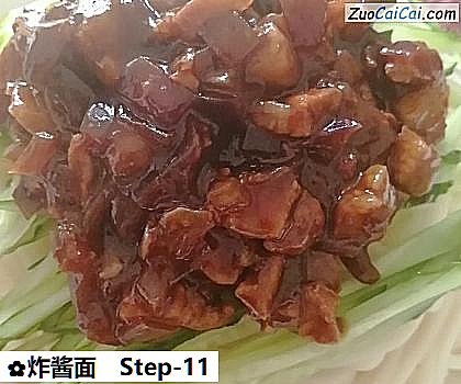 炸酱面做法第十一步骤