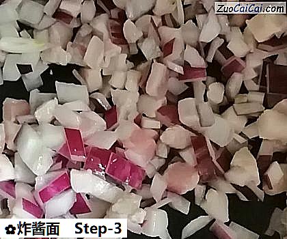 炸酱面做法第三步骤