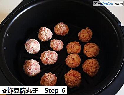 炸豆腐丸子做法第六步骤