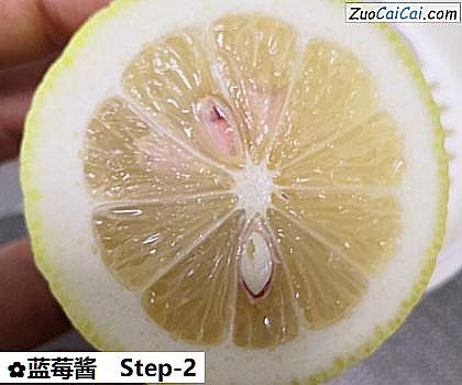 蓝莓酱做法第二步骤