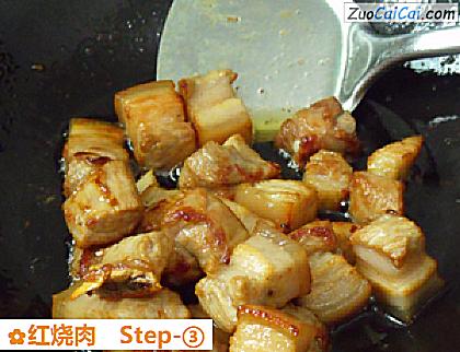 红烧肉做法第三步骤
