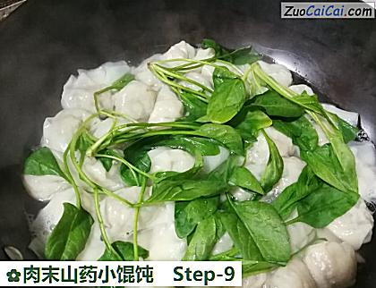 肉末山药小馄饨做法第九步骤