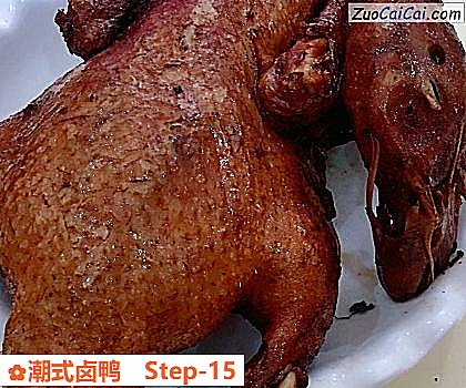 潮式卤鸭做法第十五步骤