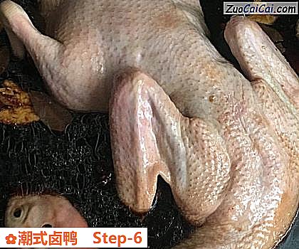 潮式卤鸭做法第六步骤
