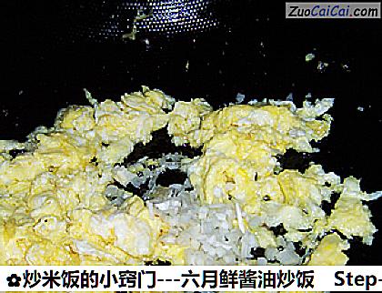 炒米饭的小窍门做法第四步骤