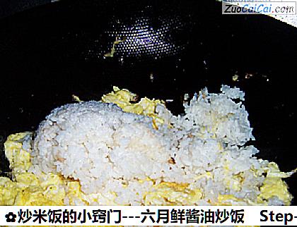 炒米饭的小窍门做法第五步骤