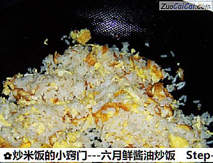 炒米饭的小窍门做法第七步骤