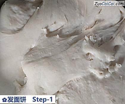 发面饼做法第一步骤