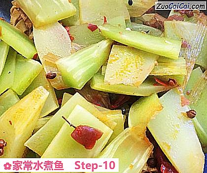 家常水煮鱼做法第十步骤