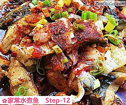 家常水煮鱼做法第十二步骤