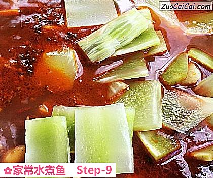 家常水煮鱼做法第九步骤