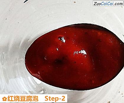 红烧豆腐泡做法第二步骤
