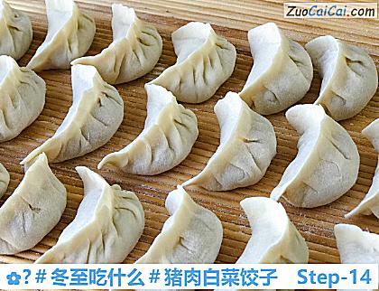 ?猪肉白菜饺子做法第十四步骤