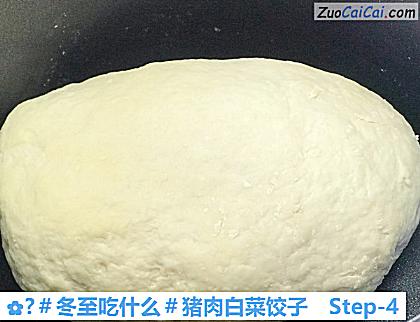 ?猪肉白菜饺子做法第四步骤