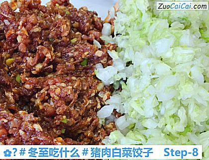 ?猪肉白菜饺子做法第八步骤