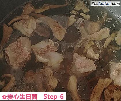 爱心生日面做法第六步骤