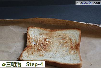 三明治做法第四步骤
