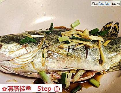 清蒸桂鱼做法第一步骤