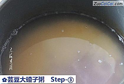 芸豆大碴子粥做法第三步骤