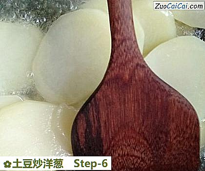 土豆炒洋葱做法第六步骤