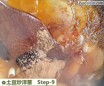 土豆炒洋葱做法第九步骤