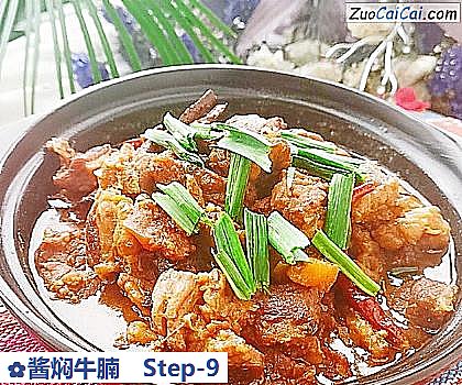 酱焖牛腩做法第九步骤