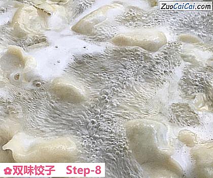 双味饺子做法第八步骤