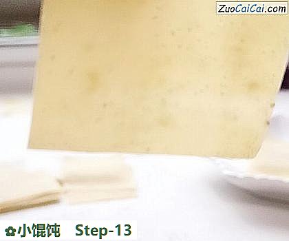 小馄饨做法第十三步骤