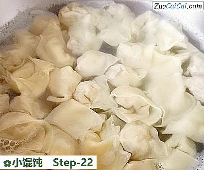 小馄饨做法第二十二步骤