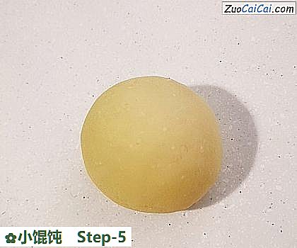 小馄饨做法第五步骤