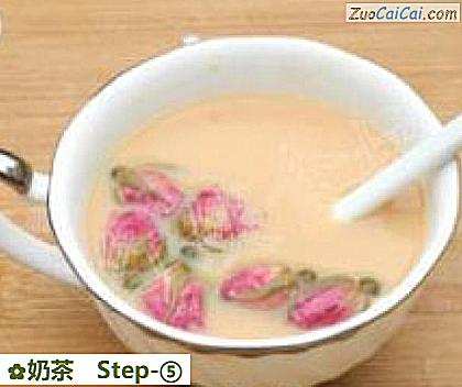 奶茶做法第五步骤
