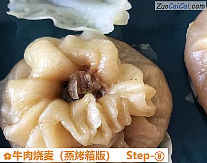 牛肉烧麦做法第八步骤