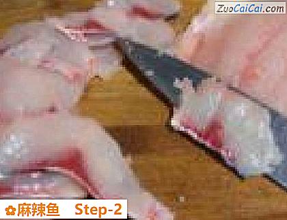 麻辣鱼做法第二步骤