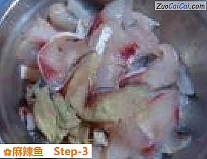 麻辣鱼做法第三步骤