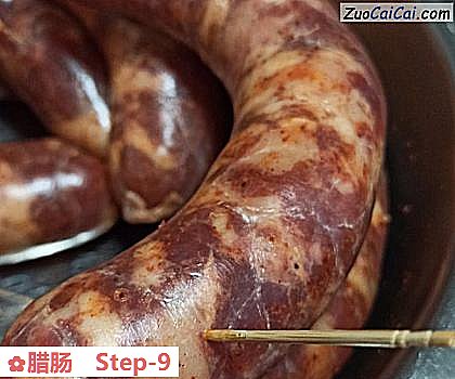 腊肠做法第九步骤