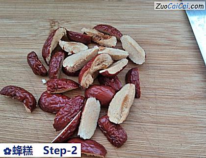 蜂糕做法第二步骤