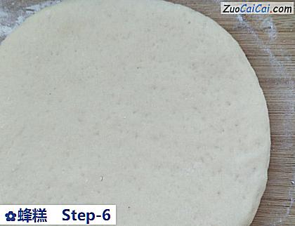 蜂糕做法第六步骤