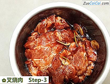 叉烧肉做法第三步骤